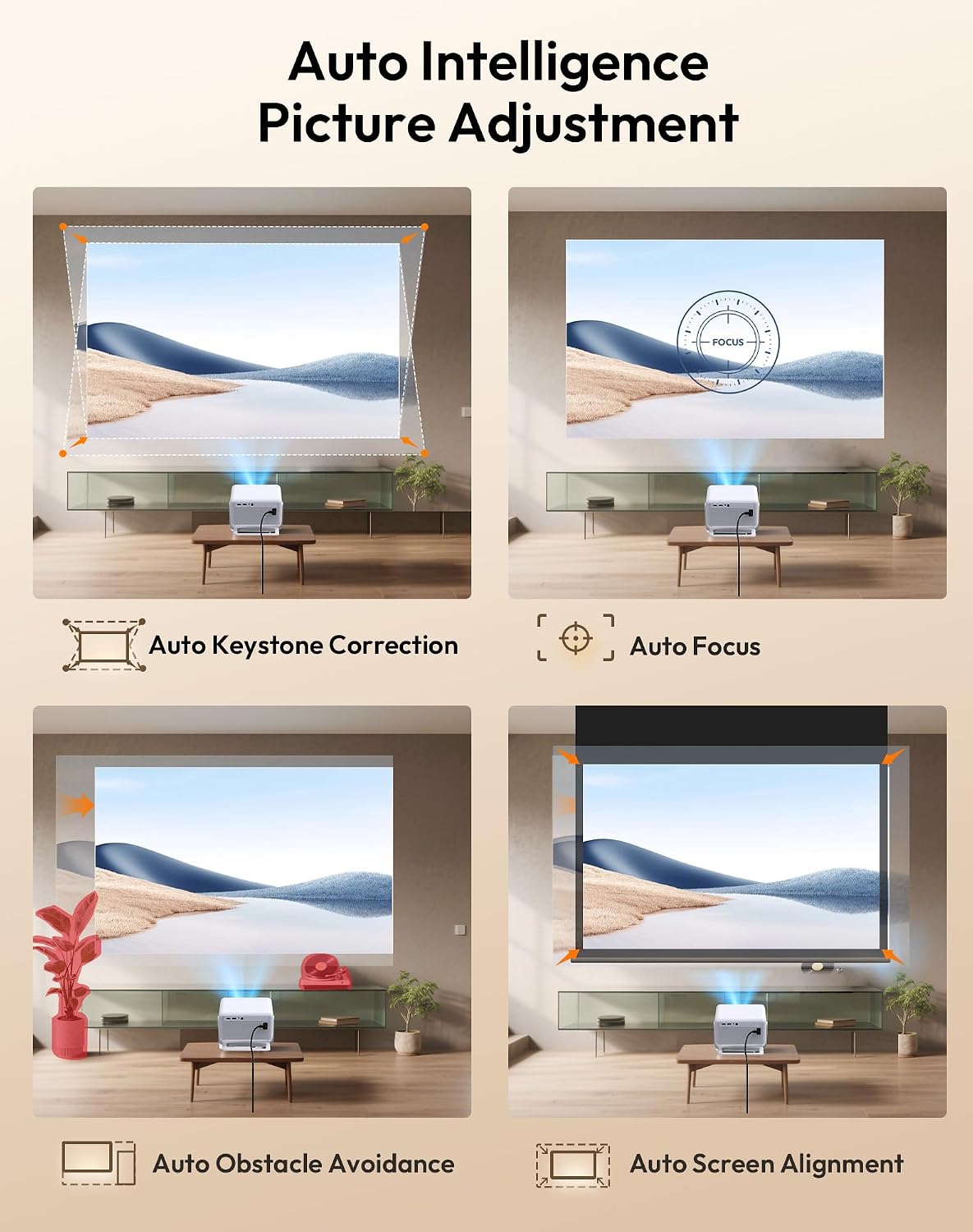 Thumbnail 4 de XGODY 700ANSI 4K smart projector with Wi‑Fi 📽