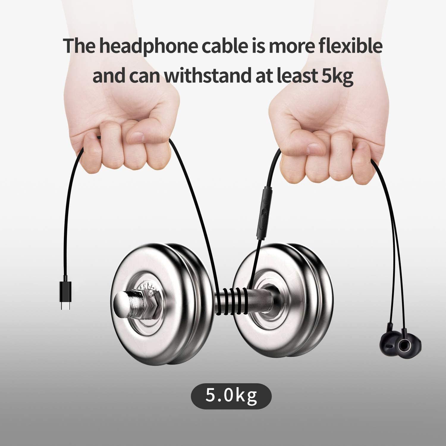 Thumbnail 5 de GAMURRY Auricolari in-ear con USB-C, microfono