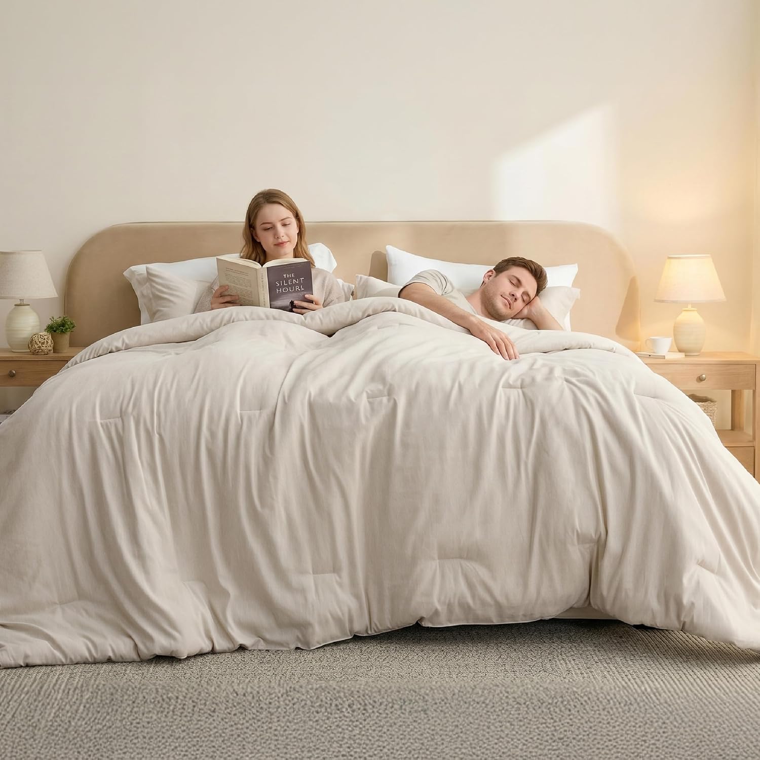 Detalle de Bedsure California King Comforter Set