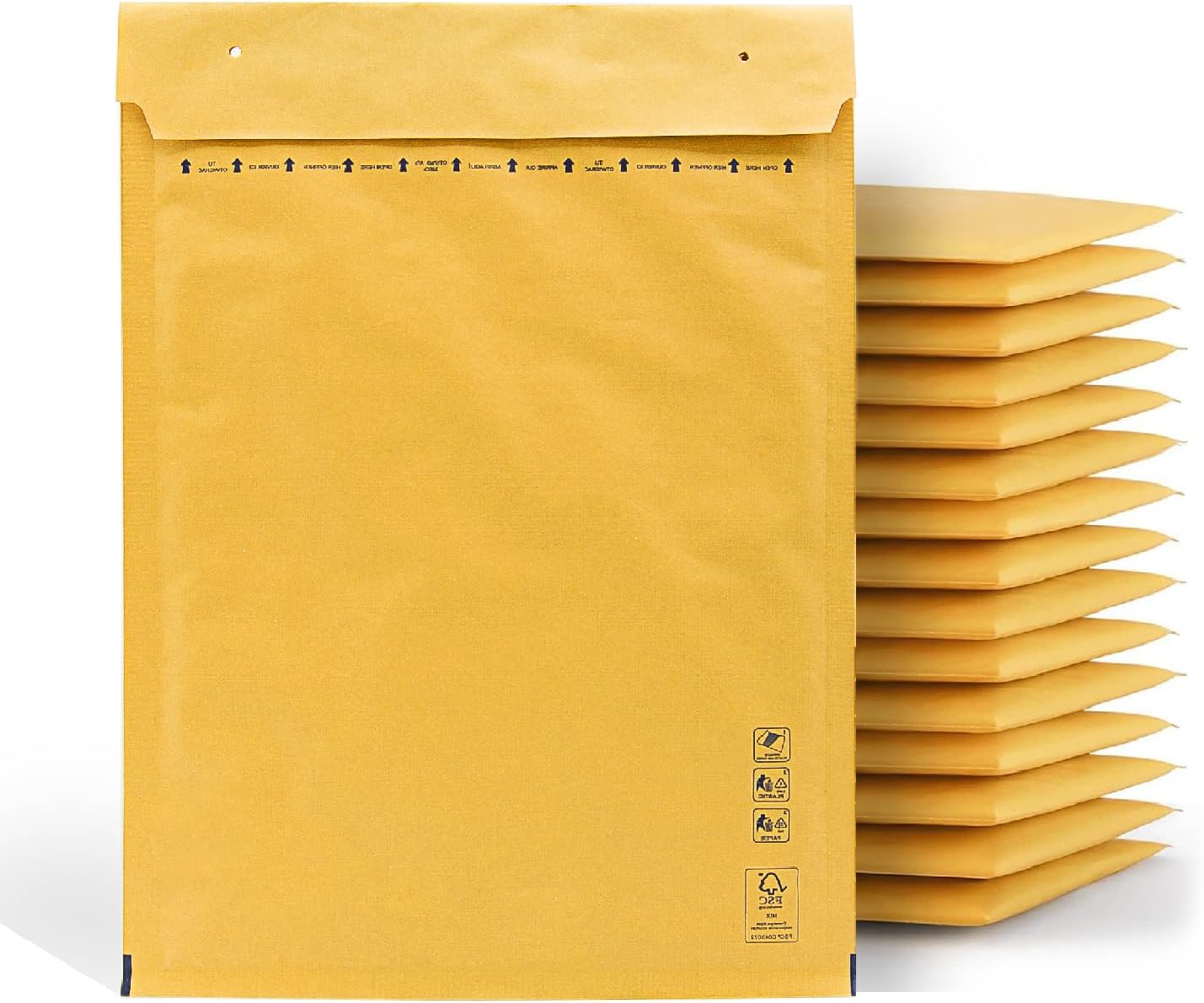 Thumbnail 6 de m-office Buste imbottite con chiusura autoadesiva 50 x 165 mm – 50 pezzi