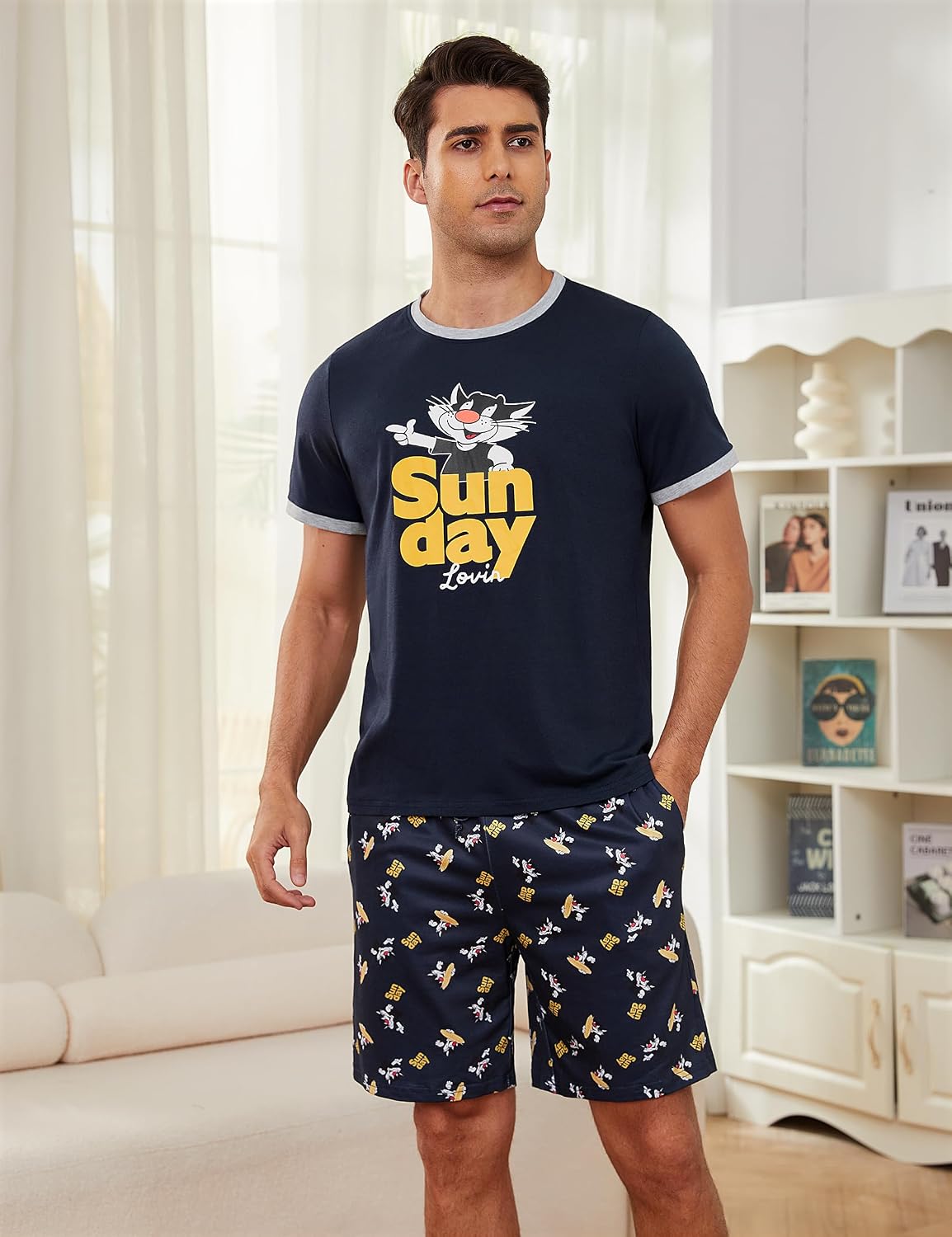 Thumbnail 1 de Demegimi Pyjama Court Homme Été en coton 95%