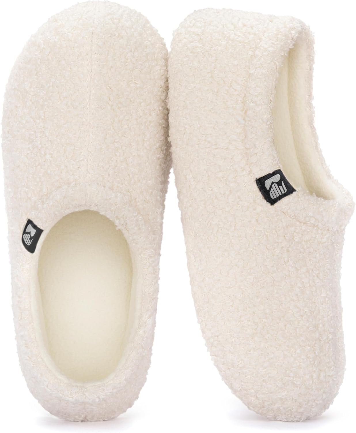 Detalle de RockDove Women's Teddy Fleece Closed Back Slippers