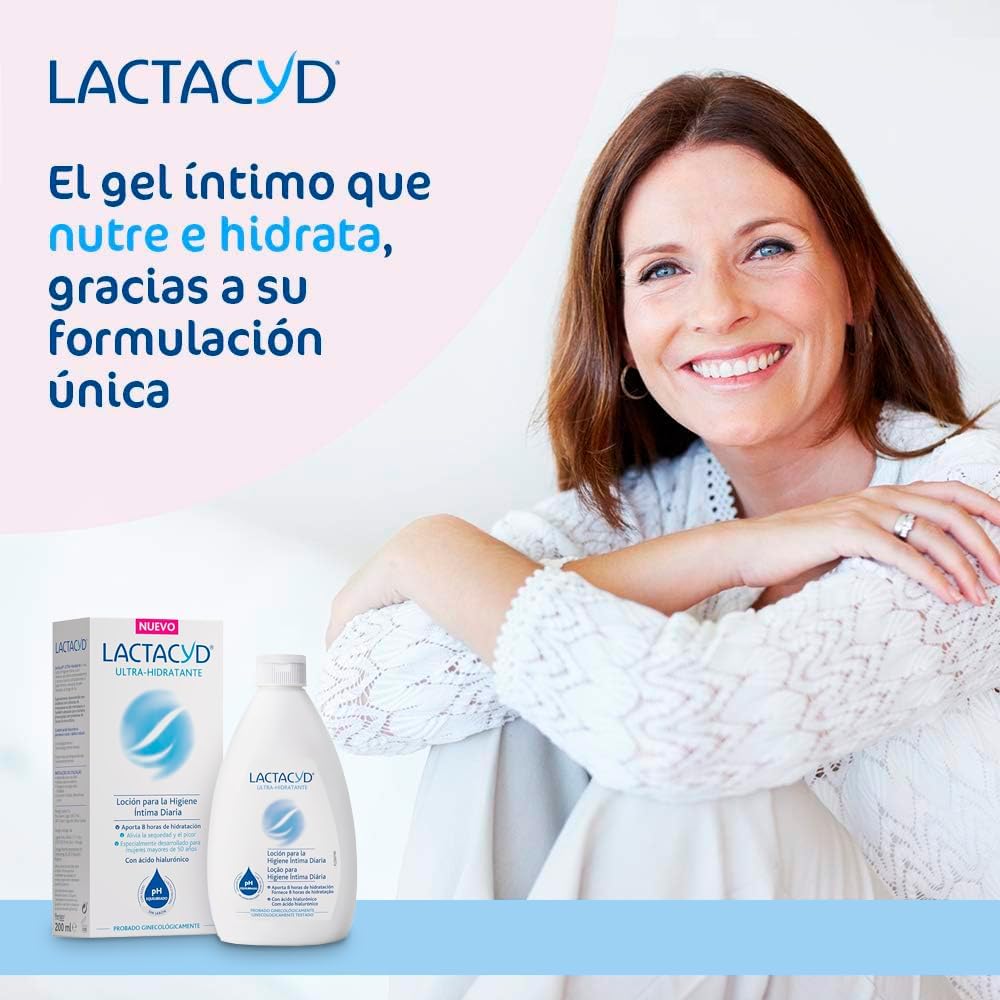 Detalle de Lactacid Hygiene Intima Hydratante, 200 ml – milde Reinigung mit L-Milchsäure