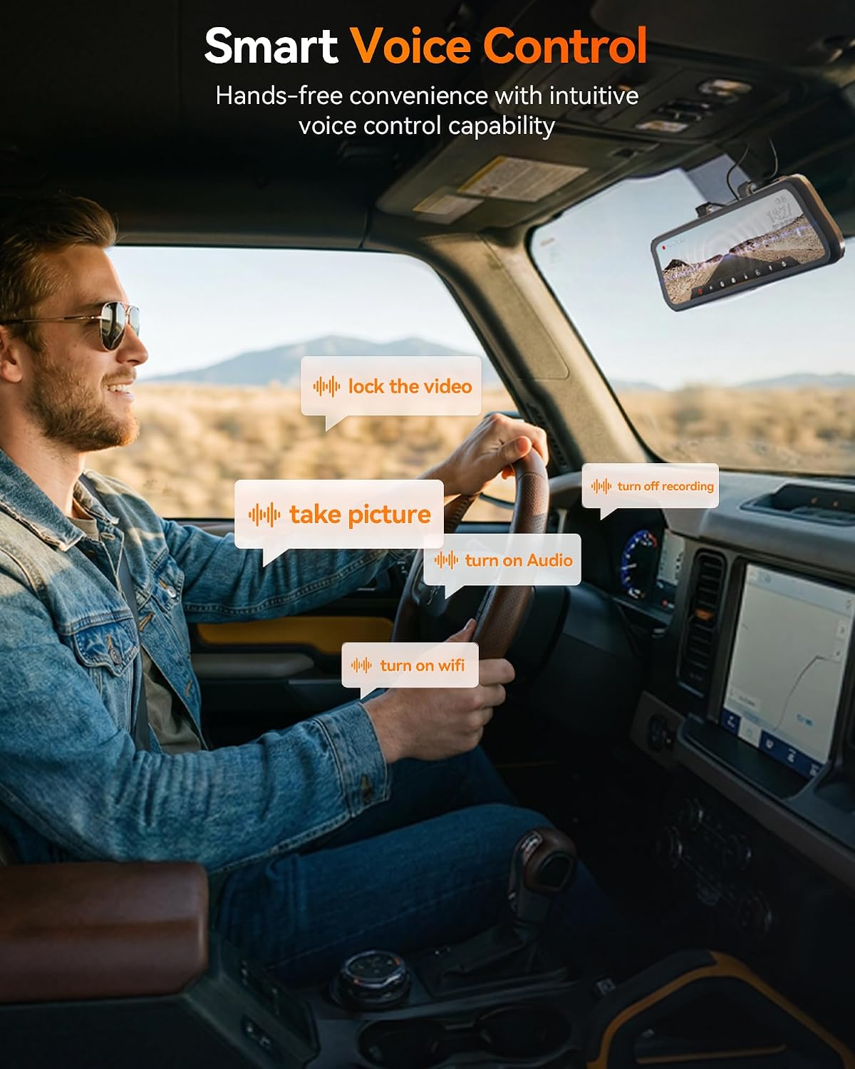Thumbnail 4 de WOLFBOX G900 PRO Mirror Dash Cam 128GB