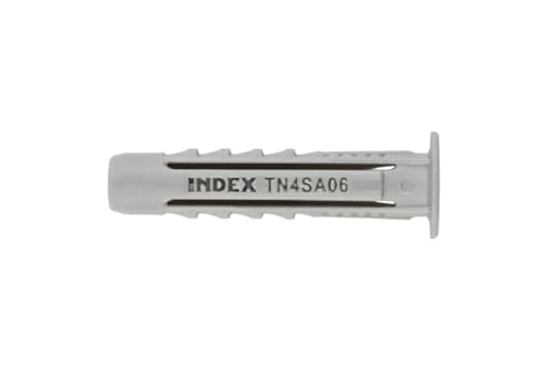 Detalle 2 de INDEX A PERFECT FIXING TN4SA06EP Taco nylon 6 mm, 1000 uds