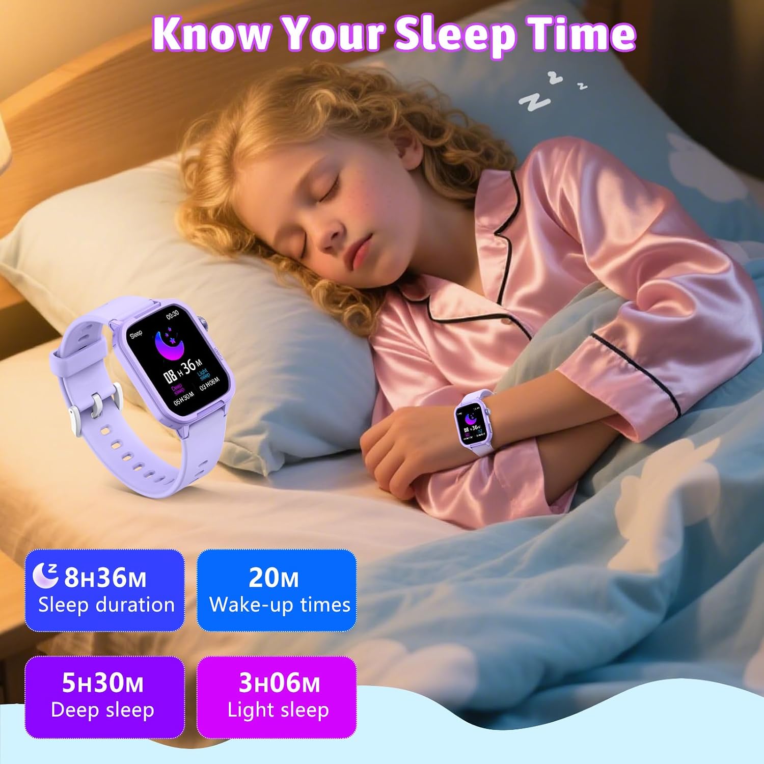 Thumbnail 6 de Kids Smart Watch ModaWin 19 modes