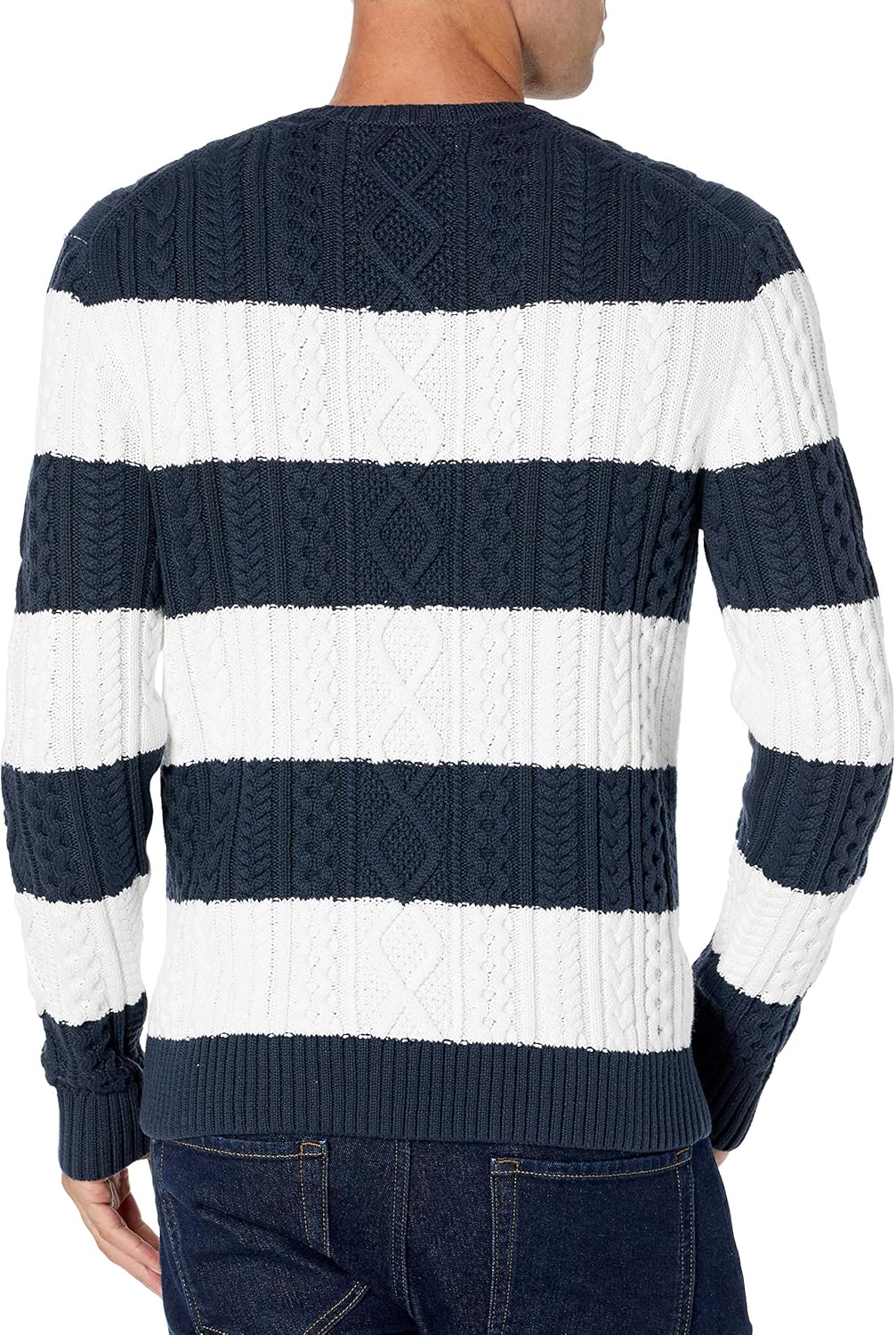 Thumbnail 2 de Amazon Essentials Maglione da pescatore uomo girocollo in cotone 100%
