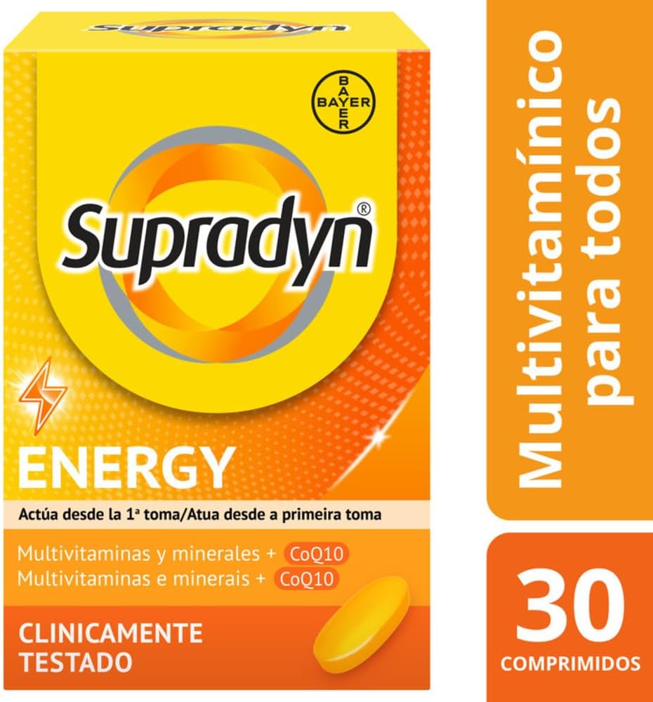Detalle 2 de Supradyn Energy multivitamínico 30 comprimidos