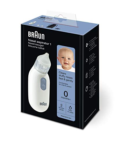 Detalle de Braun Mouche-bébé 1 | Décongestion douce et pratique pour nouveau-nés et enfants