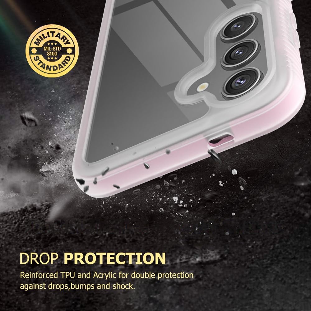Thumbnail 2 de Puxicu Acrylic 2-in-1 Case for Samsung Galaxy S24, Light Pink