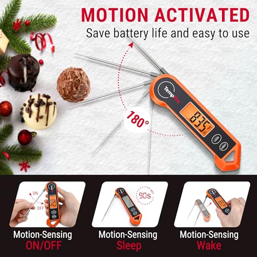Detalle de TempPro TempSwift 1 Sec Instant Read Meat Thermometer Digital