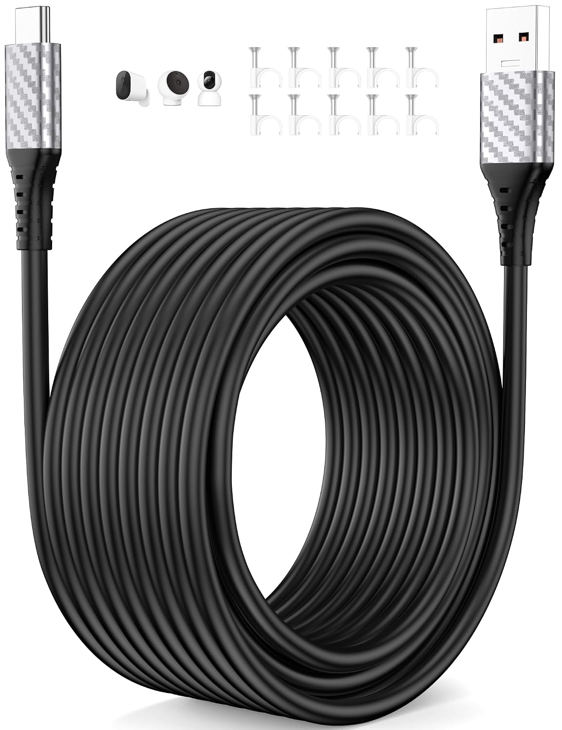 Detalle de USB C charger cable 9m 3A fast charge