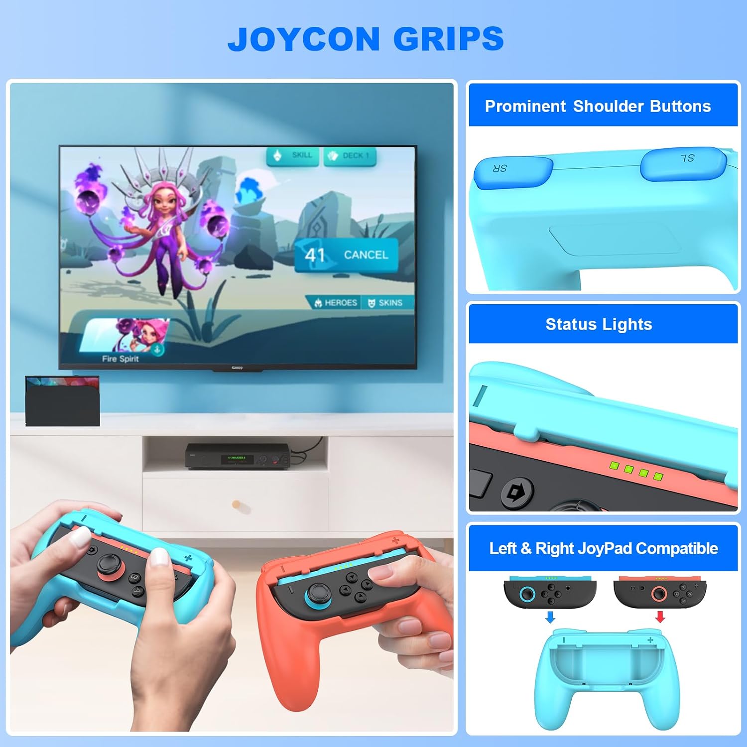 Thumbnail 6 de HELLCOOL 16-in-1 Switch 2 Sports Accessories Bundle for Nintendo Switch 2