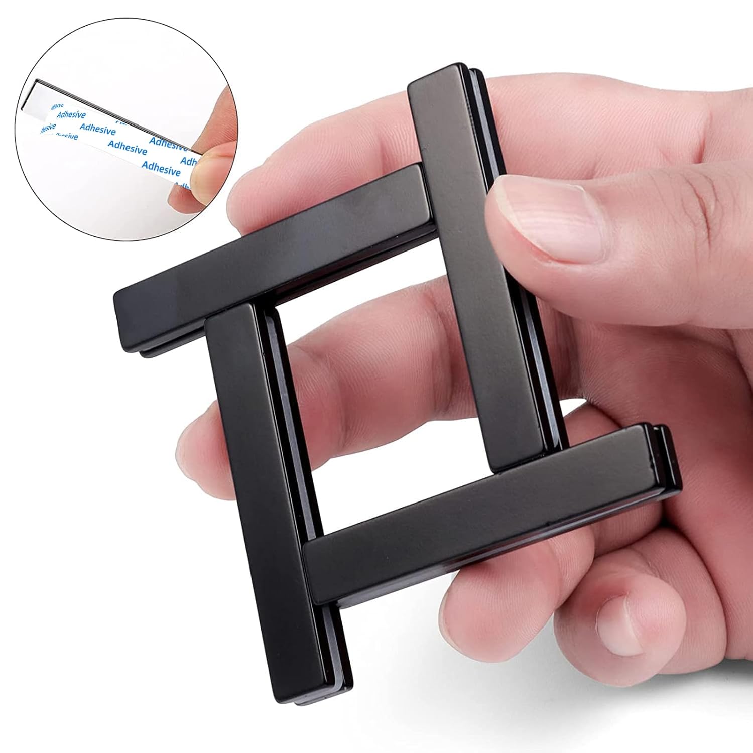 Thumbnail 1 de FINDMAG 4 Pack Neodymium Magnets with Adhesive, 60 x 10 x 3 mm