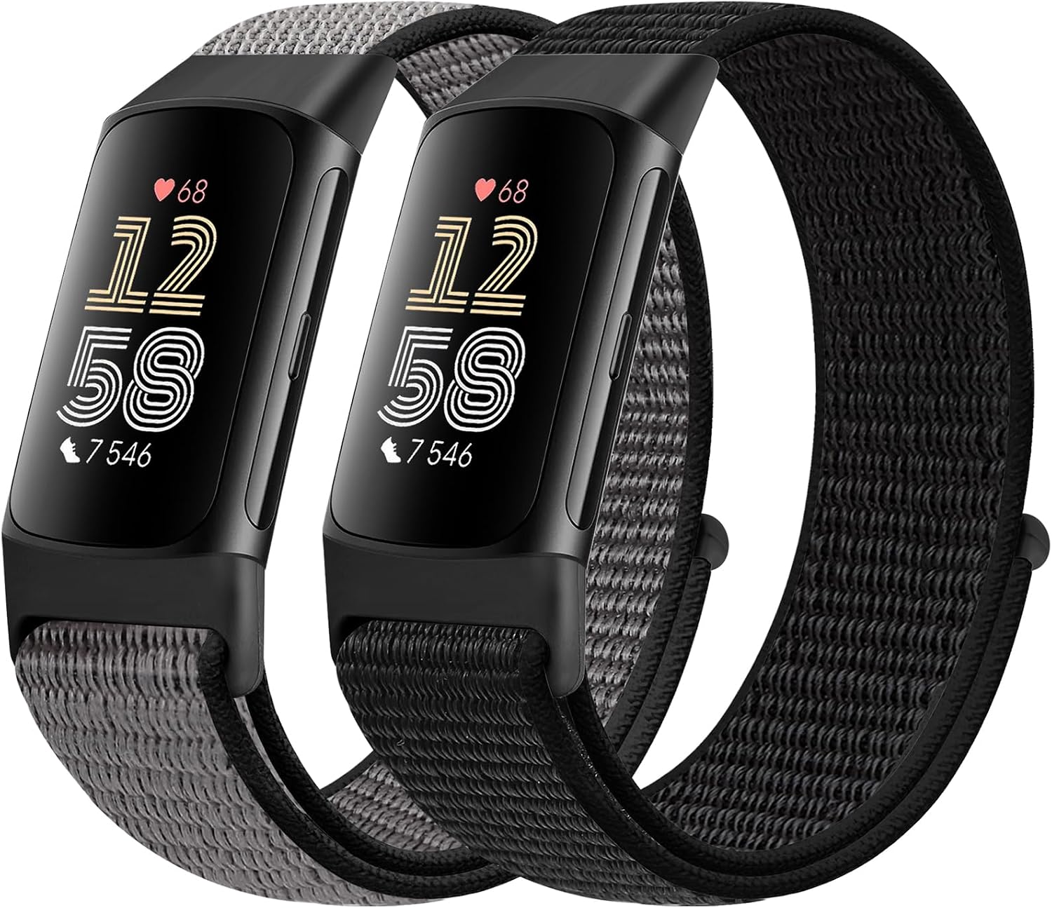 Detalle de Runostrich Fitbit Charge 6 strap, nylon loop