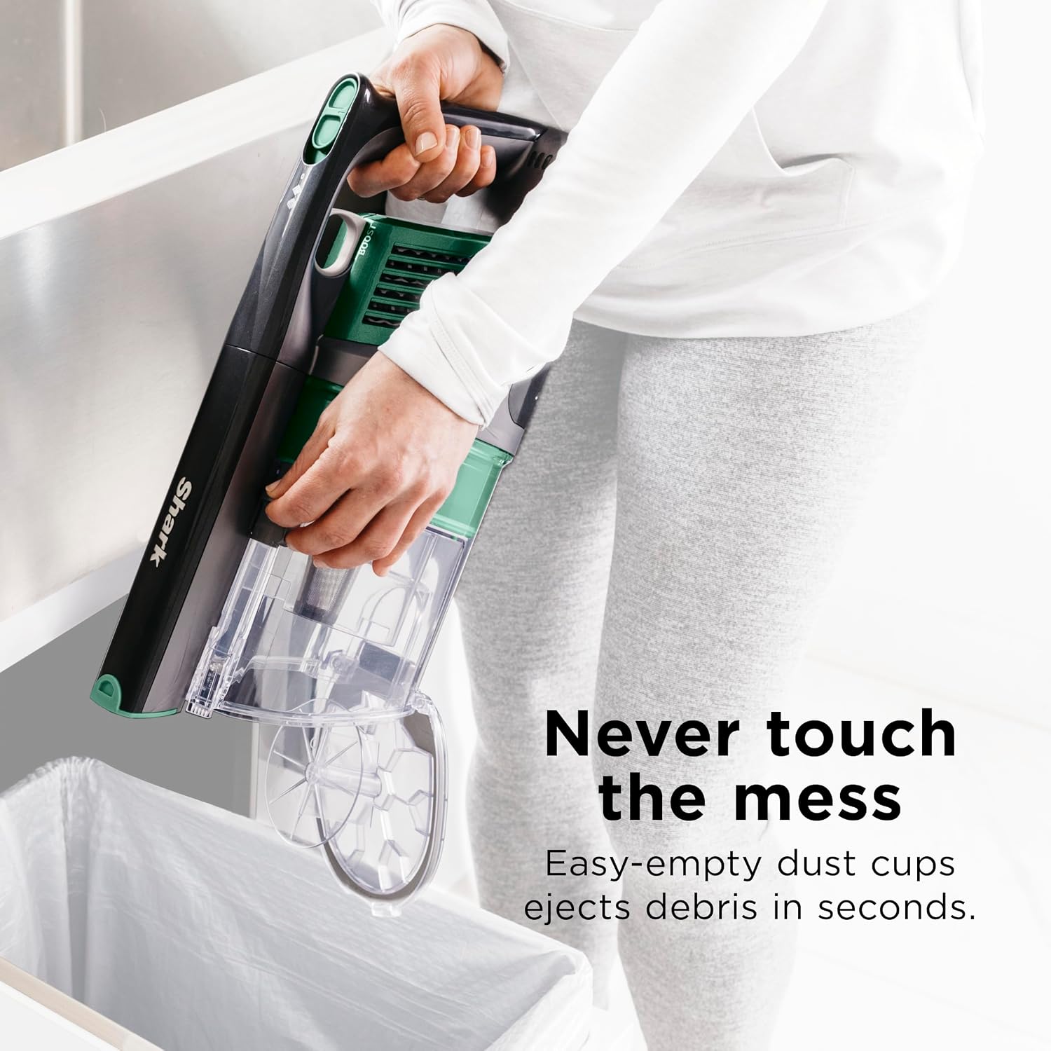 Detalle de Shark IZ140C Rocket Pro Cordless Stick Vacuum with Self-Cleaning Brushroll