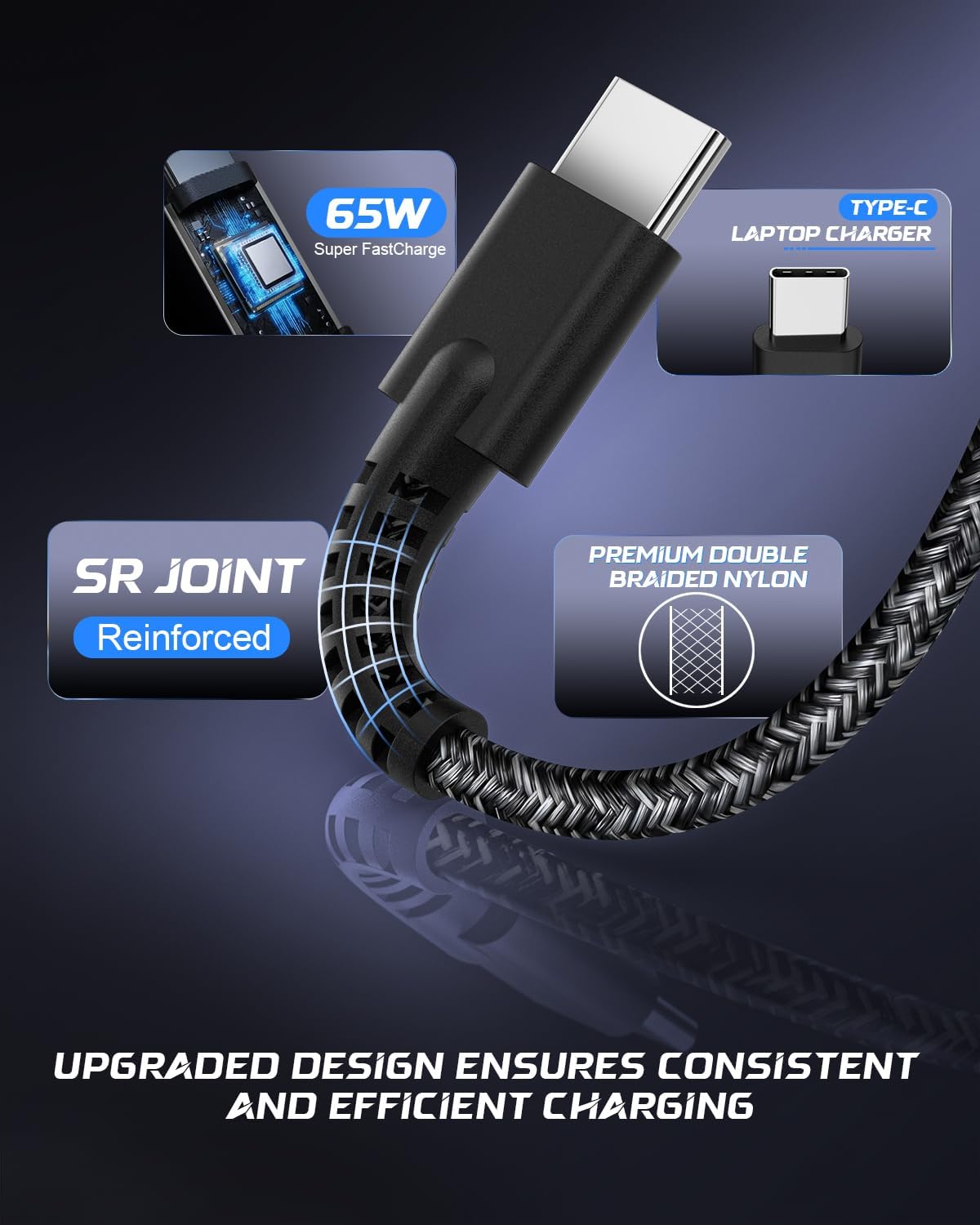 Thumbnail 2 de Westfly USB-C Laptop Charger 65W