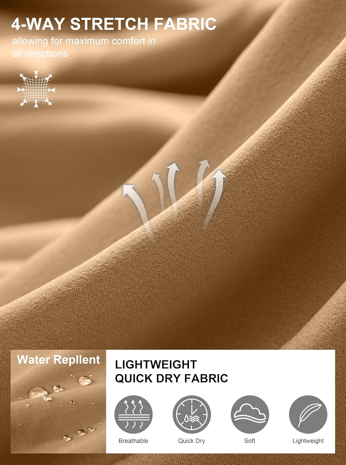 Detalle 2 de Men's Golf Shorts with 7-Inch Inseam