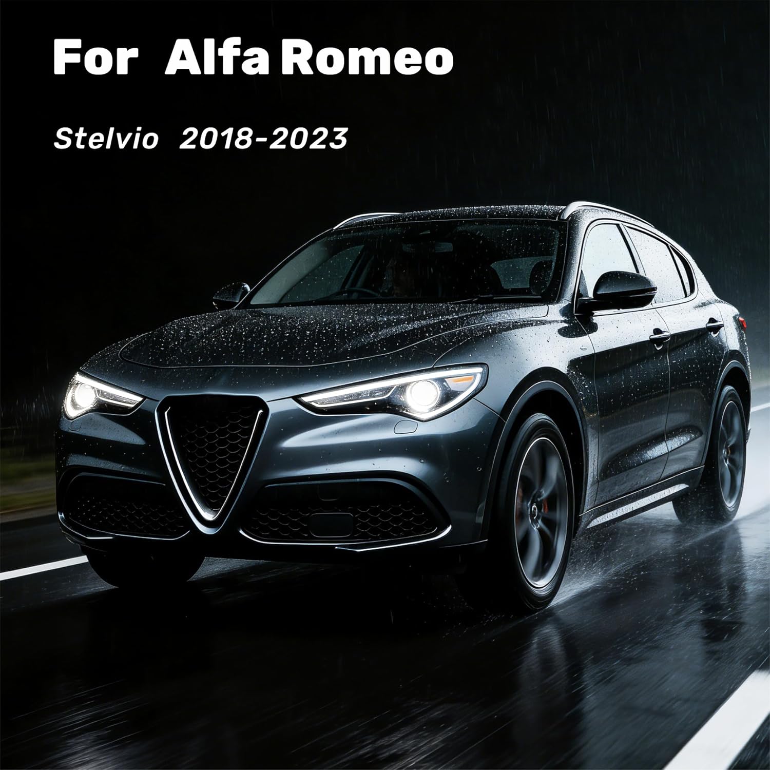 Thumbnail 4 de JARHOT 26" + 18" Windshield Wipers with 13" Rear Wiper Blade Replacement for Alfa Romeo Stelvio (2018-2023) — Pack of 3