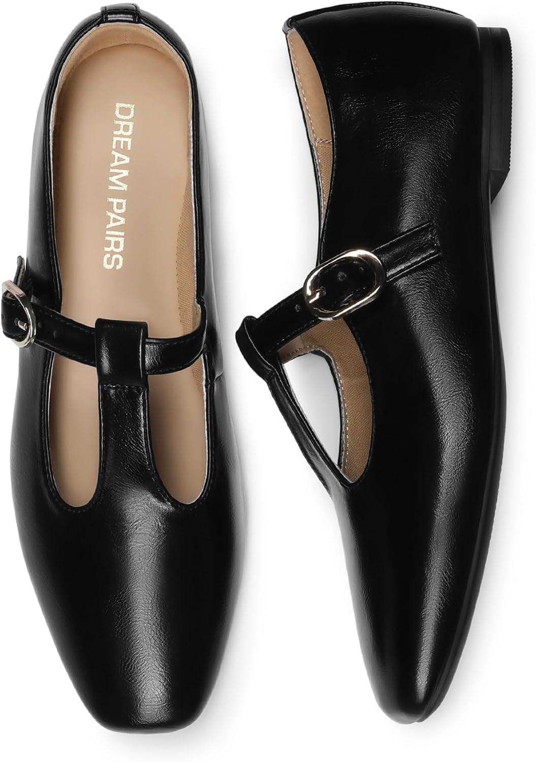 Detalle de DREAM PAIRS T-Strap Mary Jane Flats