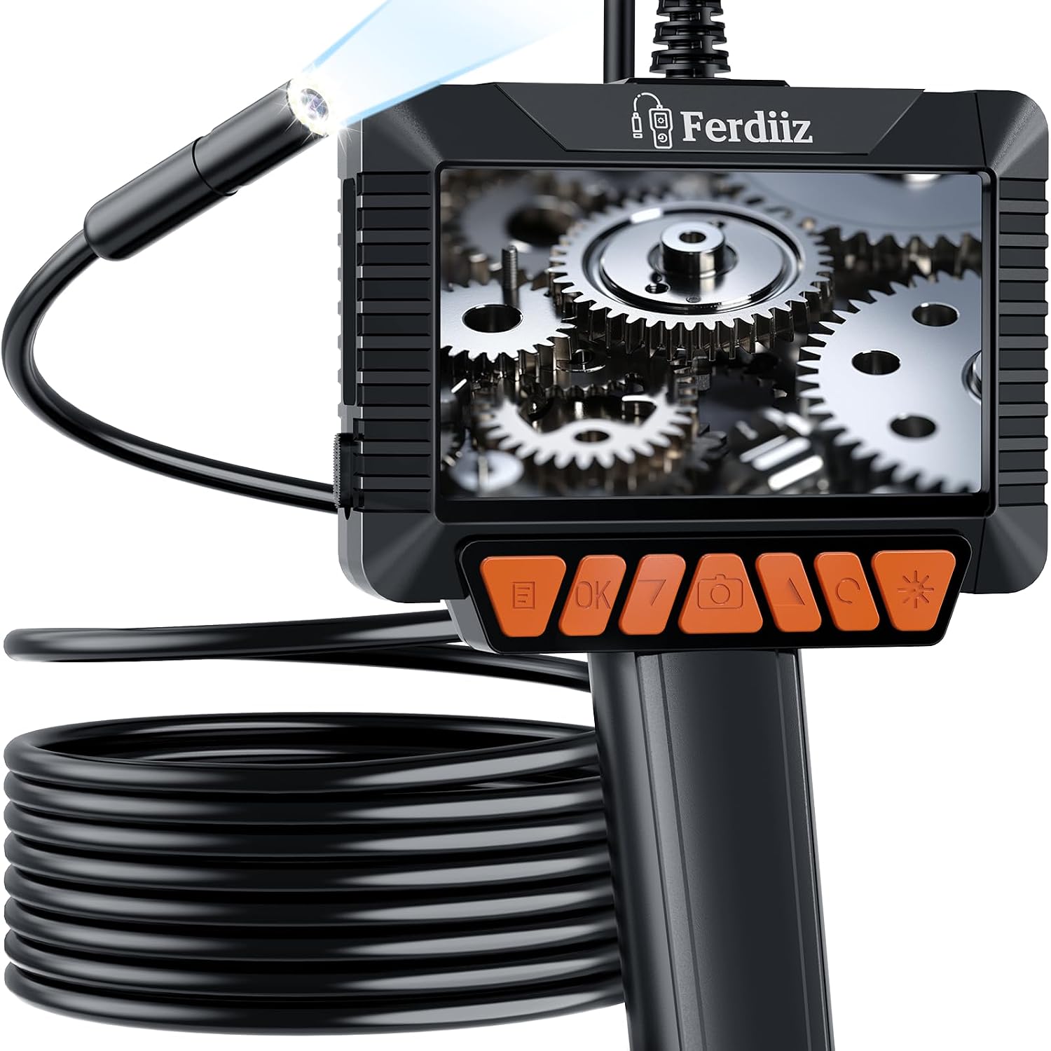 Detalle de Ferdiiz Endoscope 1920P HD Inspection Camera