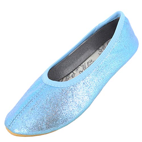 Imagen de Beck Mädchen Basic Glitzer Gymnastikschuhe Blau – Größe 30 EU en OfertitasTOP