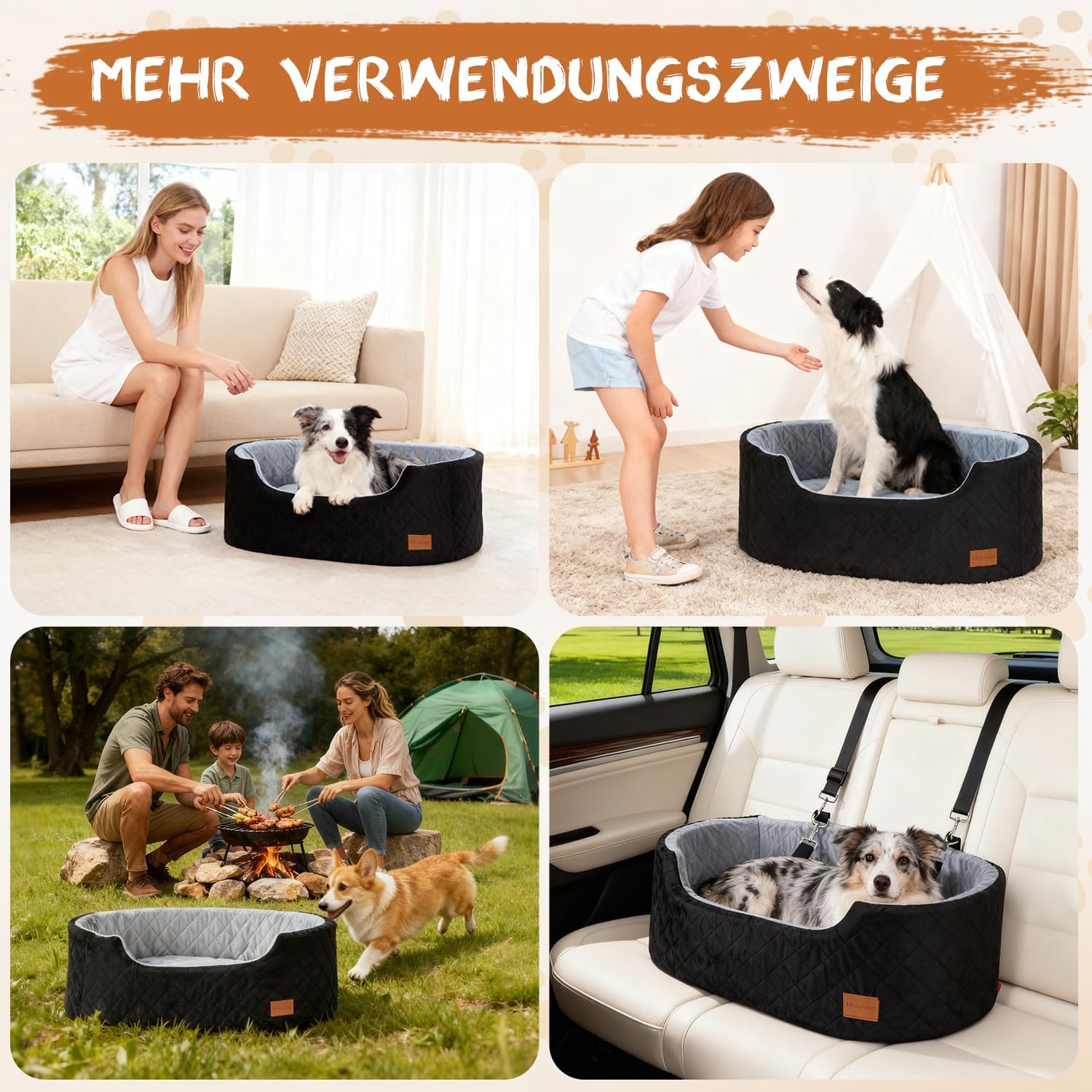 Thumbnail 6 de Siège booster pour chien jusqu'à 22,7 kg