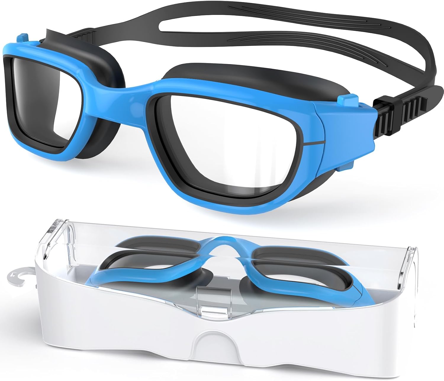Imagen de Zeligerstar Kids Swimming Goggles – Anti-Fog UV Protective Wide Vision for Boys & Girls (6–14) en OfertitasTOP