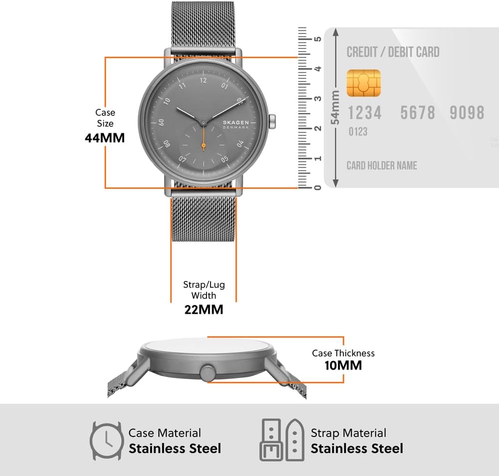 Thumbnail 6 de Skagen Kuppel Herrenuhr 44 mm