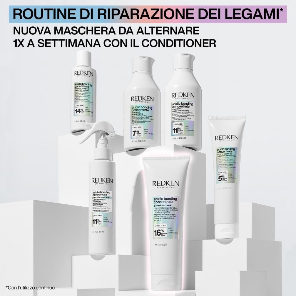 Detalle de Redken Maschera Liquida Riparatrice Acidic Bonding Concentrate 250 ml