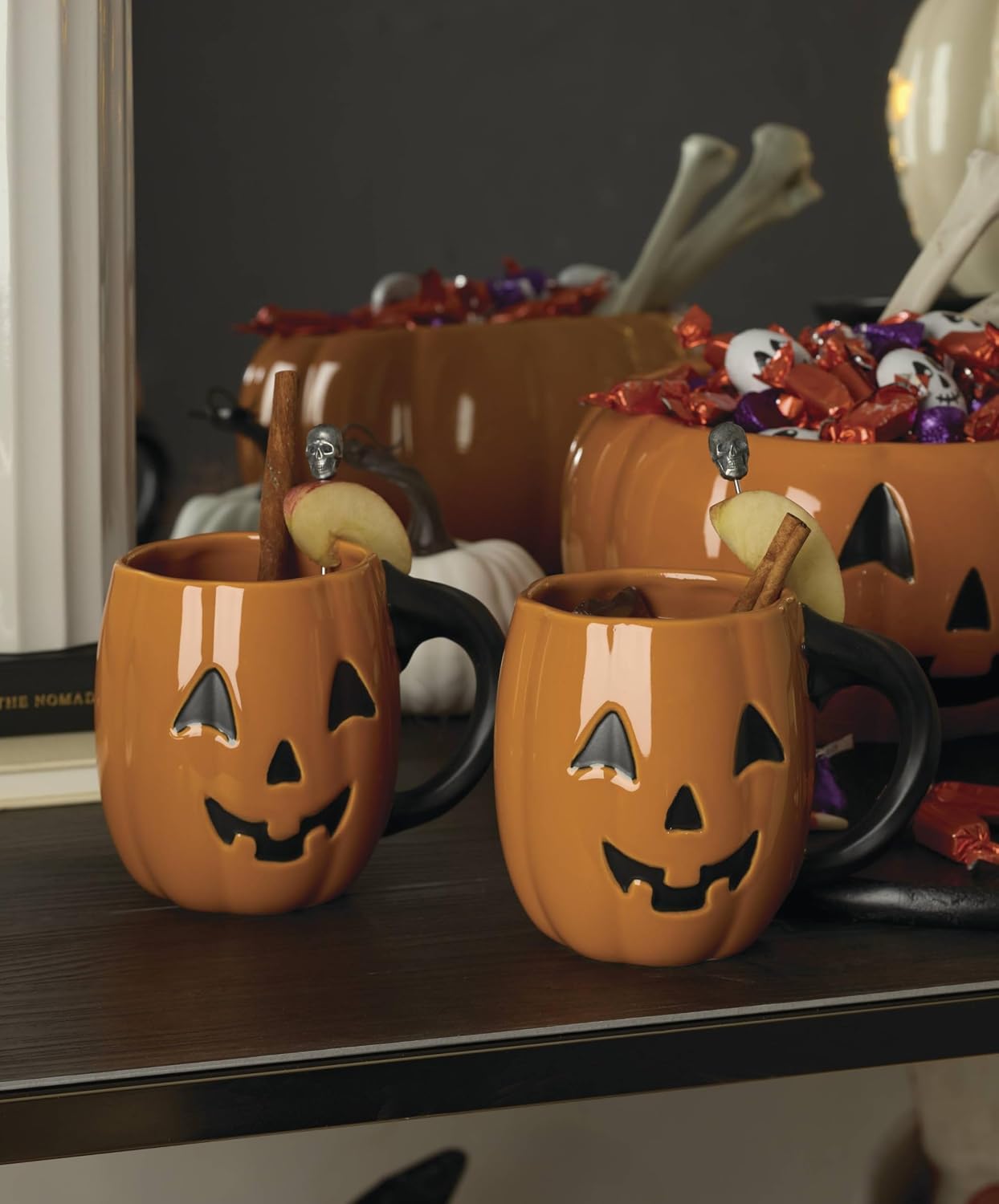 Thumbnail 2 de Lenox Porcelain Pumpkin Mug Set