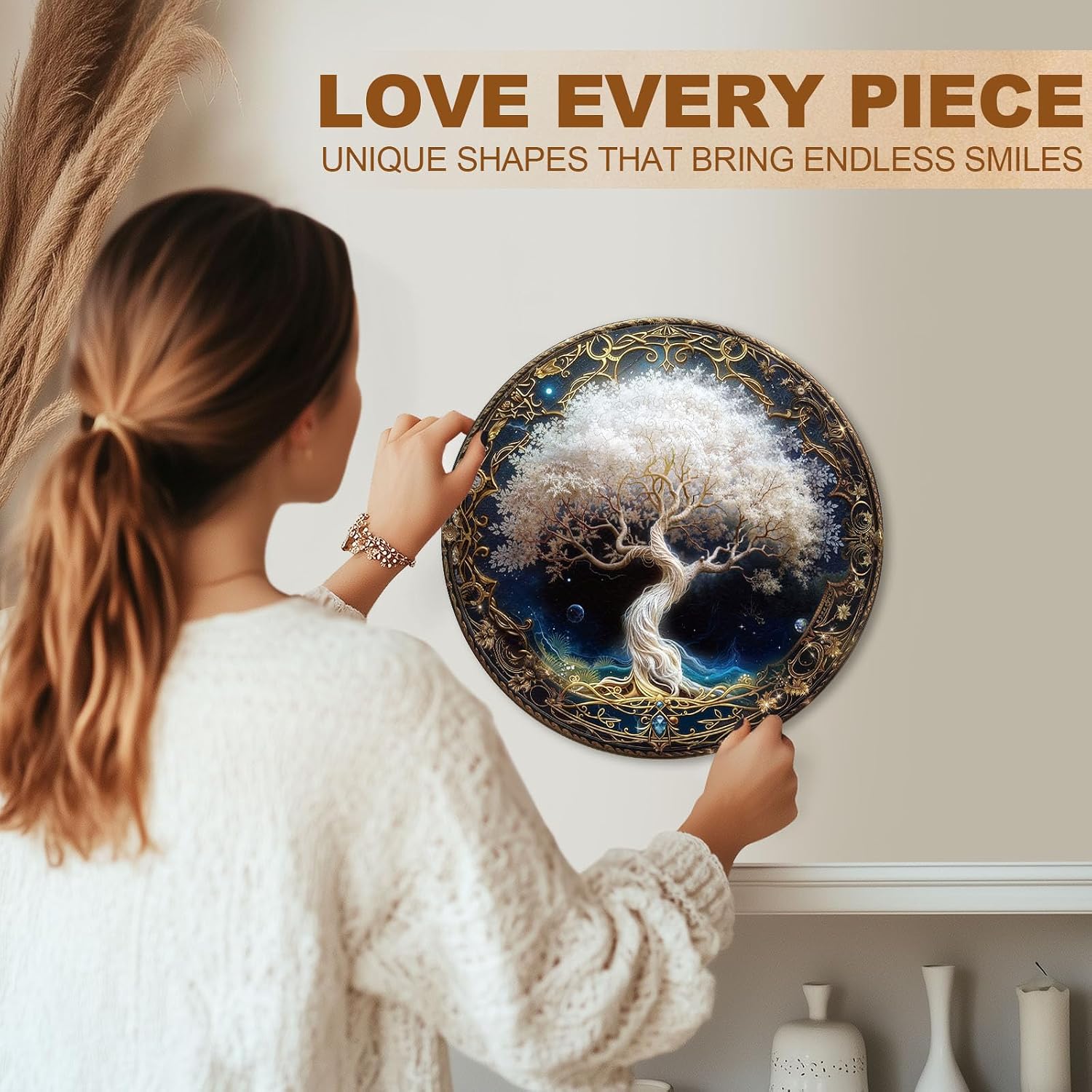 Detalle de KAAYEE Wooden Jigsaw Puzzle, 200 Pieces