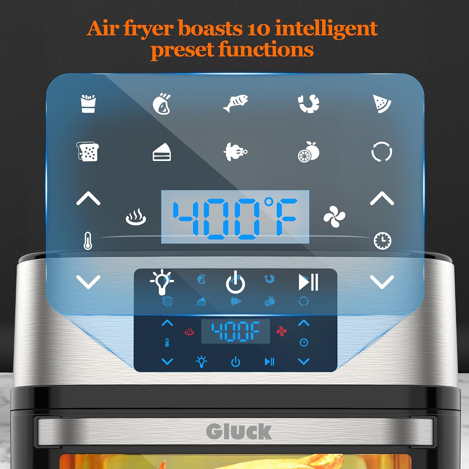 Thumbnail 3 de Gluck Air Fryer Oven 20 QT