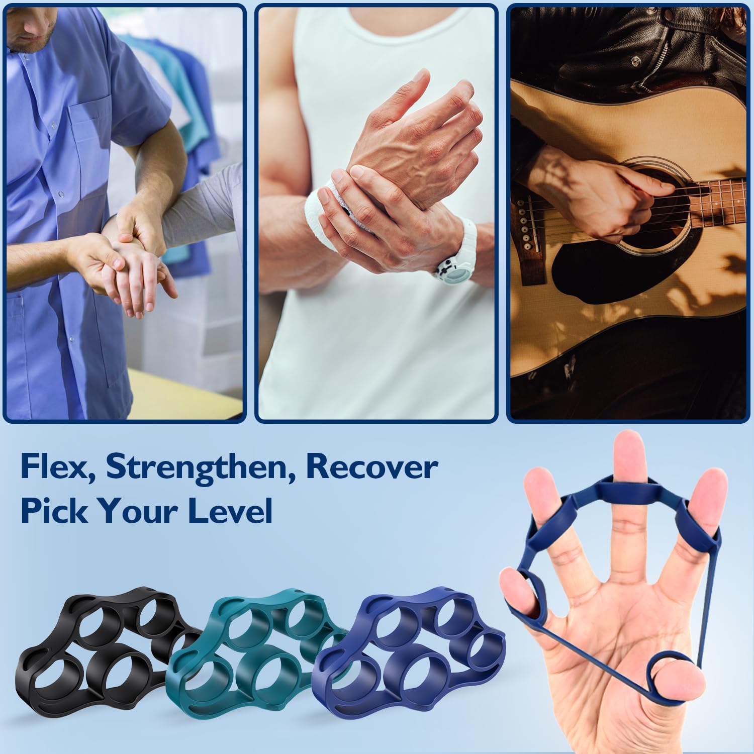 Thumbnail 5 de FitBeast Grip Strength Trainer 9-Piece Kit