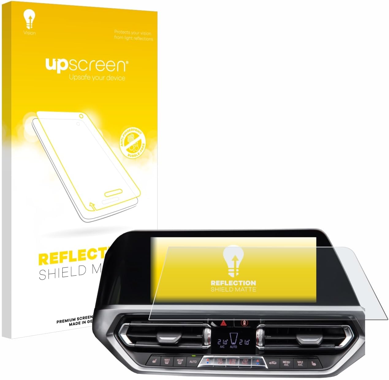 Detalle de upscreen Pellicola Protettiva Opaca per BMW 3 G20 2020 – Antiriflesso, Anti-Impronte