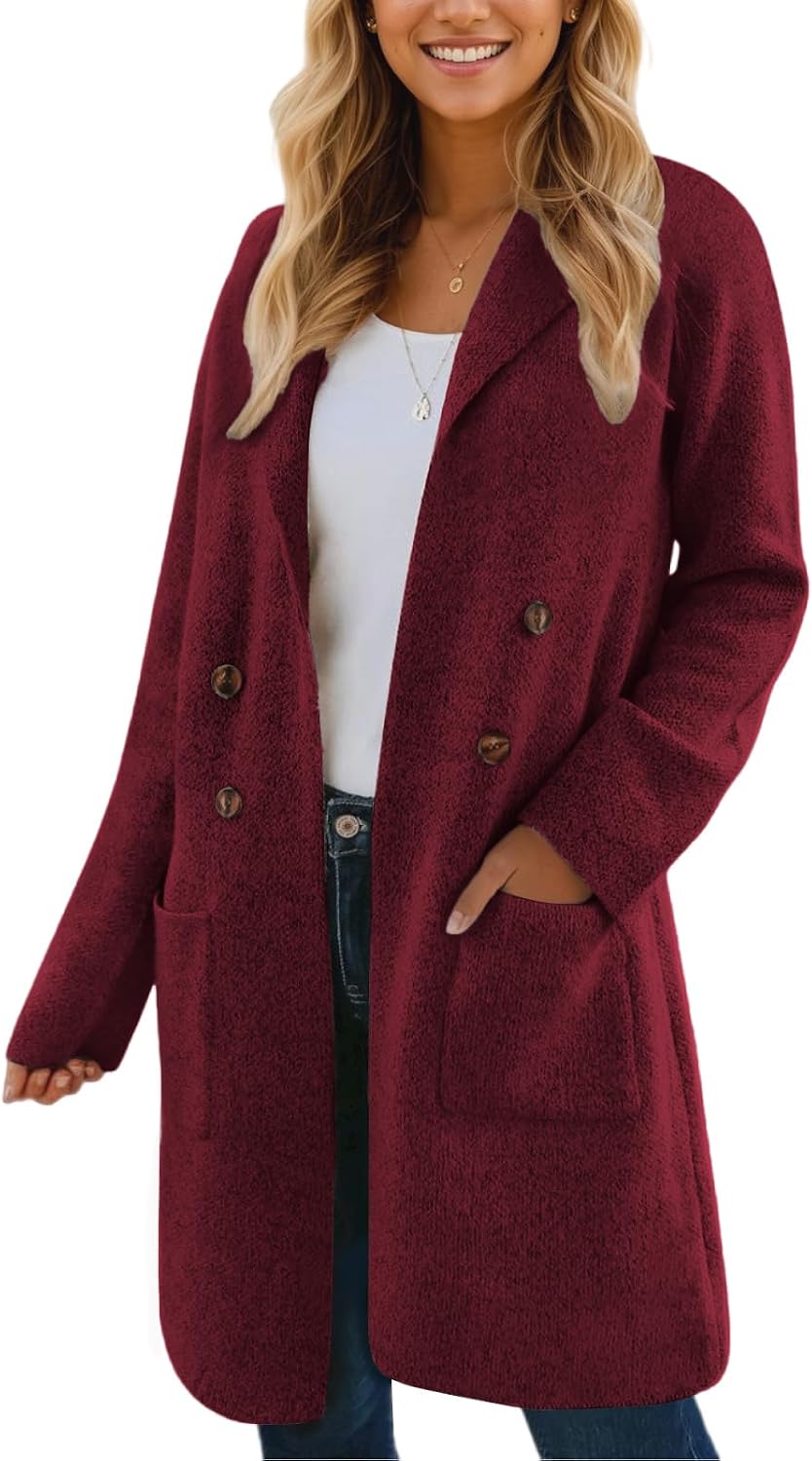 Thumbnail 2 de VIMPUNEC Fall Long Cardigan sweater coatigan