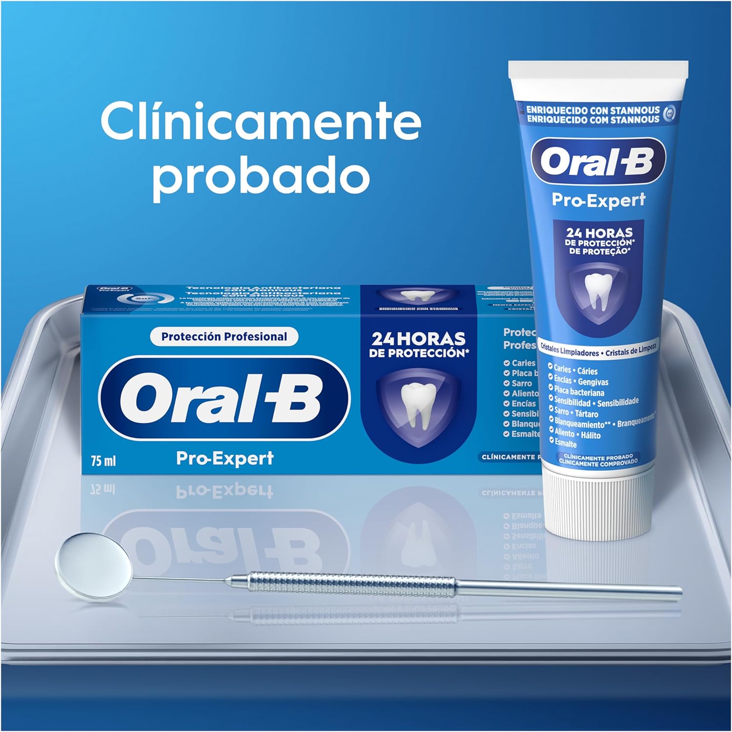 Thumbnail 6 de Oral-B Pro-Expert Pasta Dentífrica Protección Profesional 12x75 ml 🦷