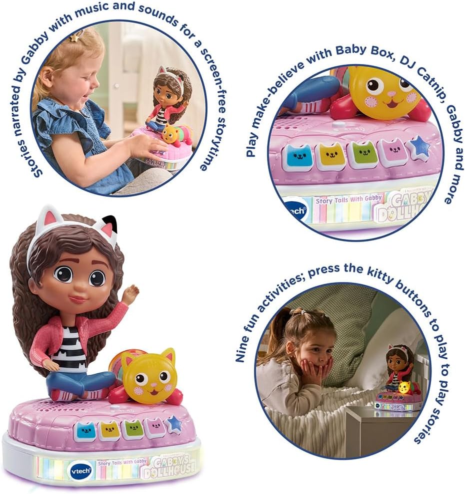Thumbnail 1 de VTech Gabby's Dollhouse Story Tails with Gabby – Interactive Storytime for 3–5+ Year Olds