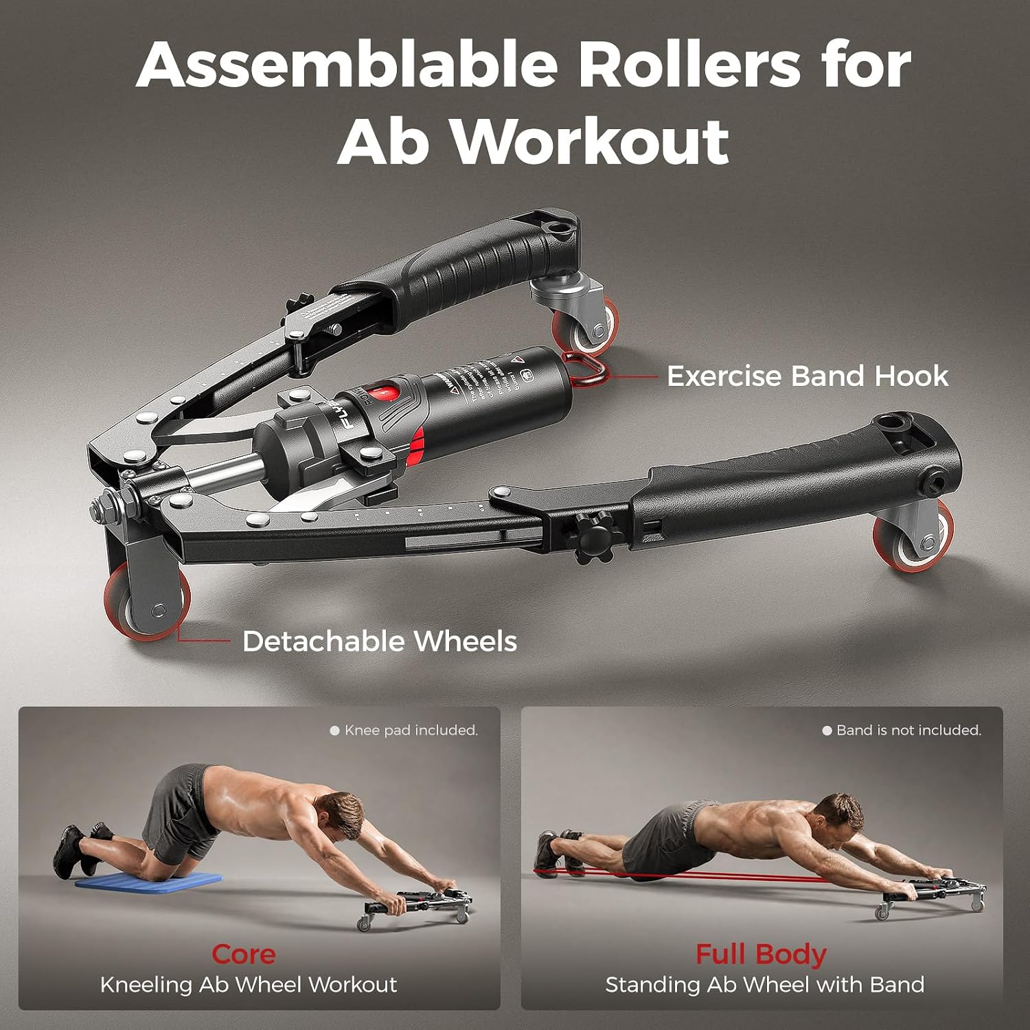 Thumbnail 6 de FLYBIRD Ashape-Black Hydraulic Chest and Arm Trainer with 15 Resistance Levels