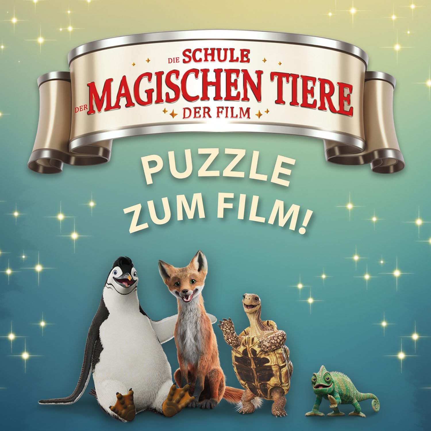 Detalle de KOSMOS 684440 Die Schule der magischen Tiere – Puzzle 150 Teile, Beste Freunde