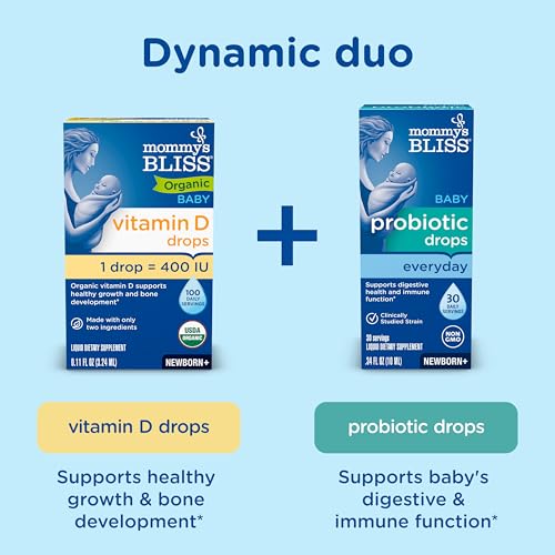 Thumbnail 6 de Mommy's Bliss Organic Vitamin D Drops for Babies (0.11 Fl Oz, 400 IU per drop)