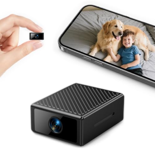 Detalle de Liretope Mini Kamera 4K WLAN mit 160°-Weitwinkel und Nachtsicht
