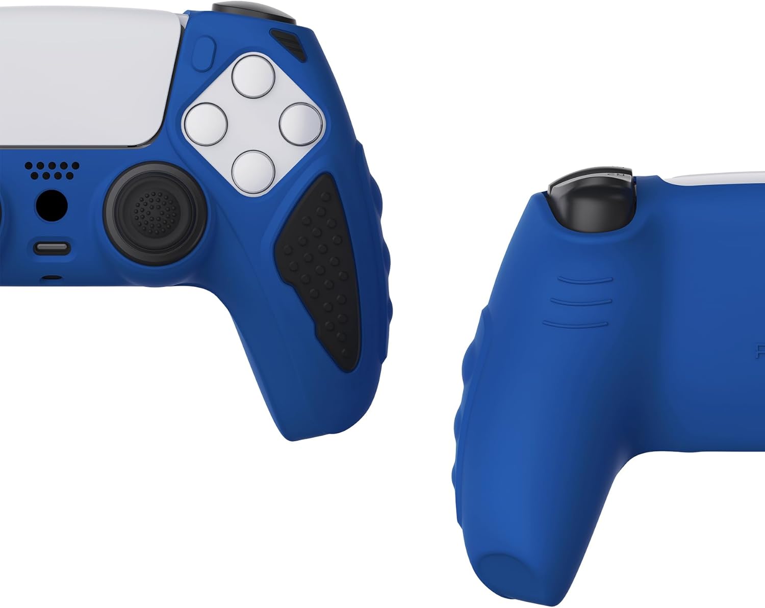 Thumbnail 5 de playvital Knight Edition Blue & Black Two-Tone Anti-Slip Silicone Cover Skin for PS5 Controller