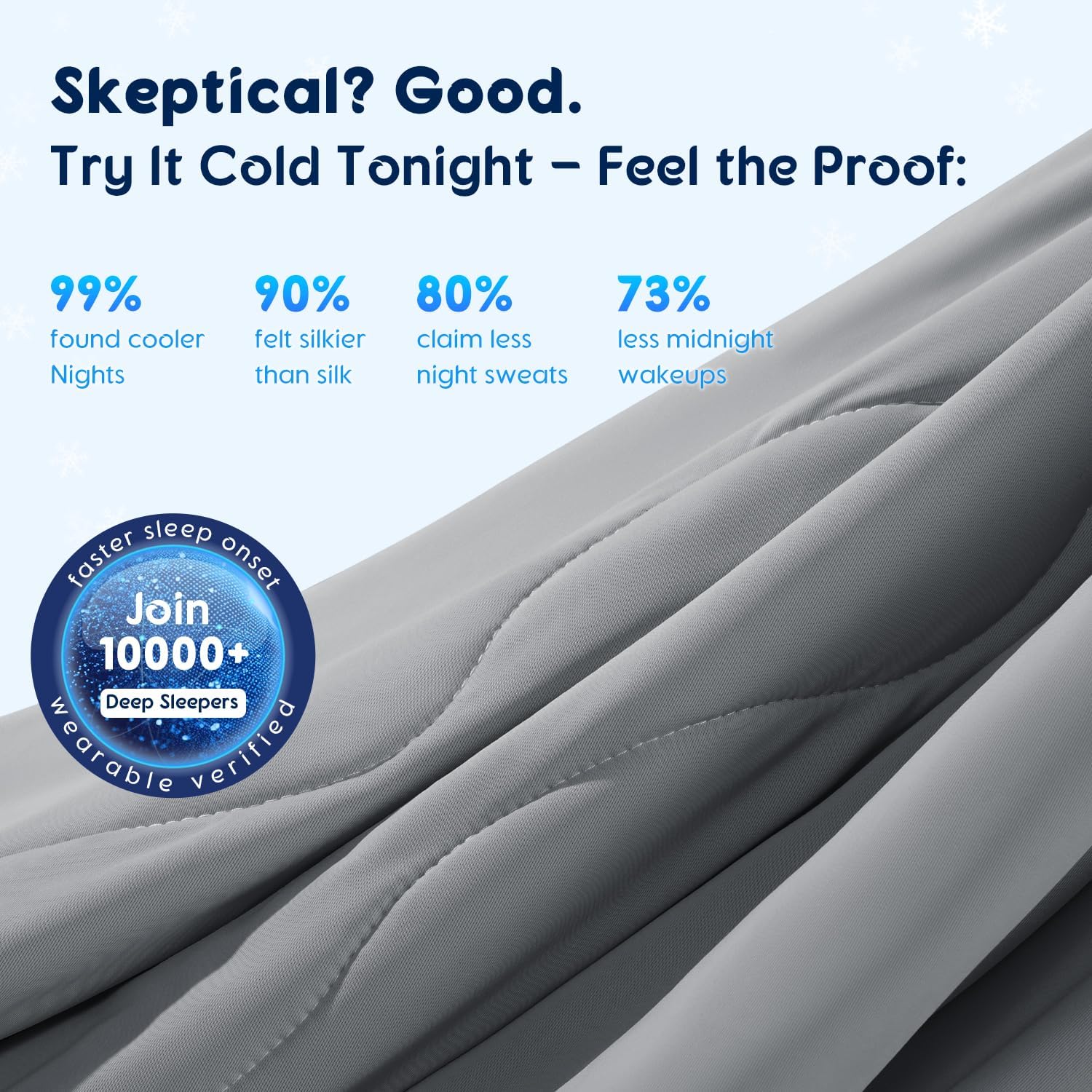 Thumbnail 6 de Gehtmnl Cooling Blanket for Hot Sleepers & Night Sweats