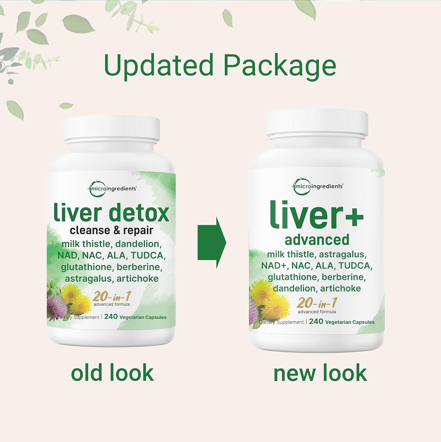Detalle de Micro Ingredients Liver Supplement 240 Capsules