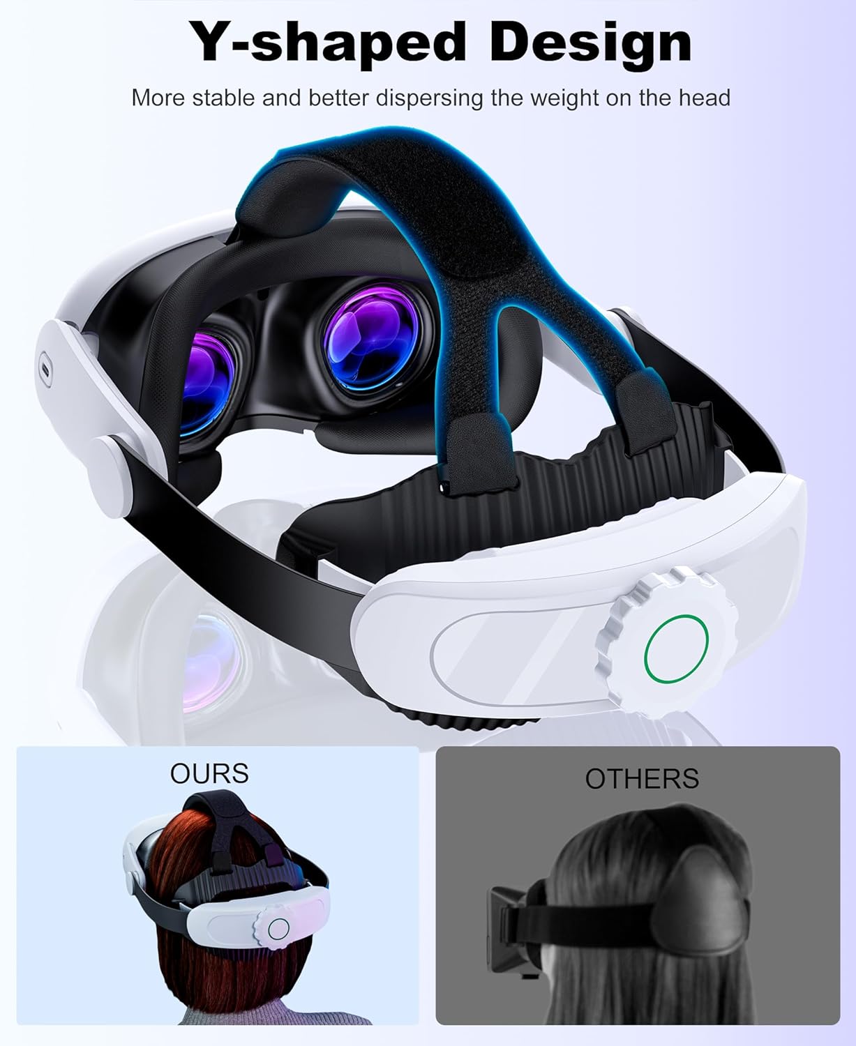 Thumbnail 4 de AXYBCOOL MV1000 Head Strap for Quest 3S