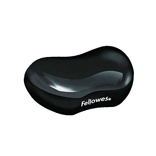 Detalle de Fellowes Gel Crystals reposamuñecas ergonómico negro 🖱