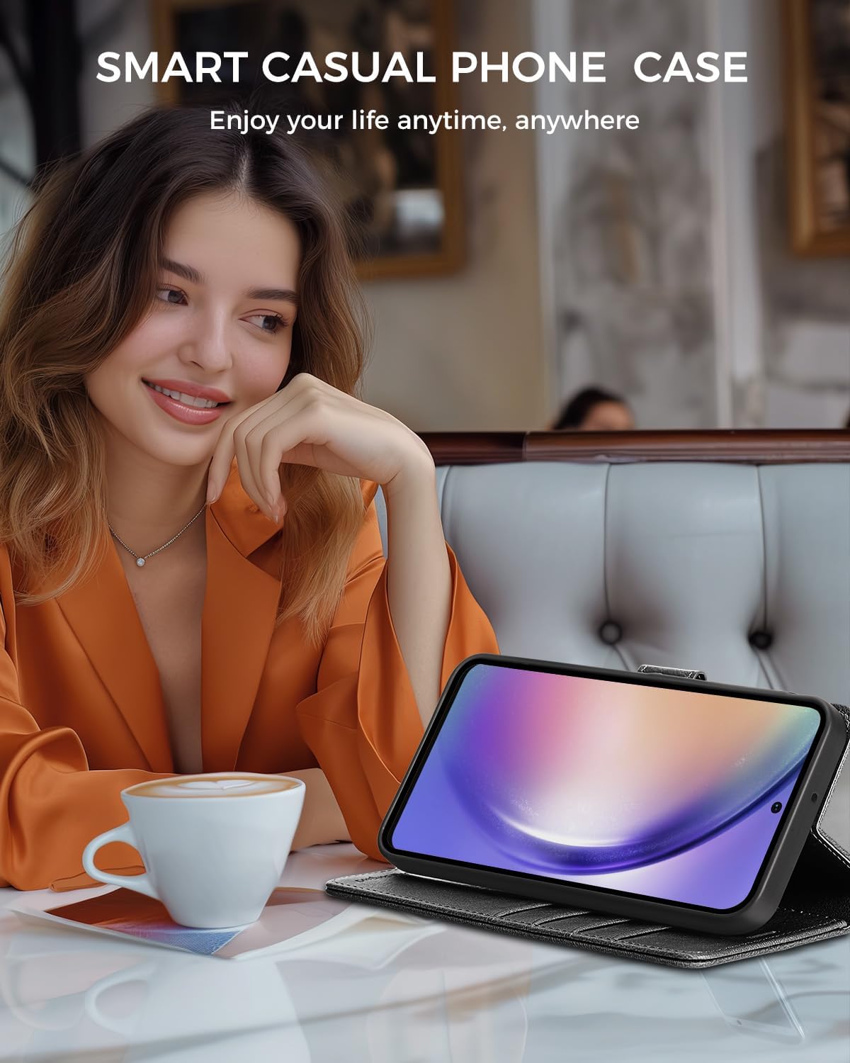 Thumbnail 6 de AIMOYU A54 5G phone case, 4 card slots