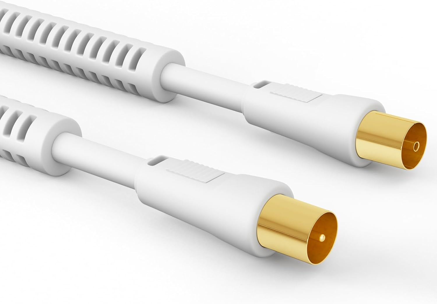 Thumbnail 6 de HB-DIGITAL TV Antennenkabel 10 m – Koaxialkabel für UHD/4K/8K, mit Mantelstromfilter & 2× Ferritkern