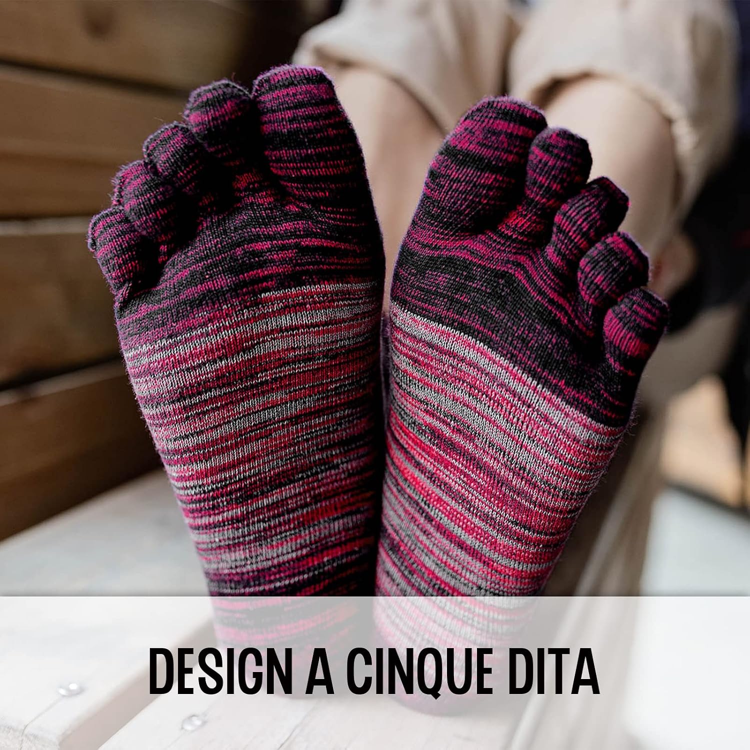 Detalle de PUTUO Calze 5 Dita Uomo 39-47
